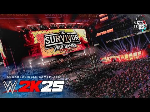 Survivor Series: WarGames 2025 Modded PC Arena w/ Updated Entrances | New WWE 2K25 Updates