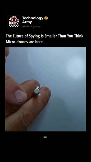 THE TOP SECRET ™ 🔵 on Instagram: "🐜 What Flying Micro-Spies Are Flying micro-spies refer to extremely small unmanned aerial vehicles (UAVs) or robotic flyers — often mimicking insects — equipped with sensors like cameras, microphones, and navigation systems. They’re designed to operate with high stealth and mobility in environments traditional surveillance can’t reach. � Apna Nagpur +1 Examples of Early and Emerging Tech Micro-drones with high-resolution cameras and AI navigation — tiny, silen