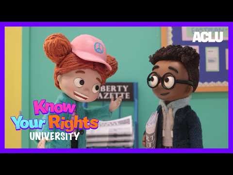 You Have a Right to Speak Your Mind | Know Your Rights University | ACLU