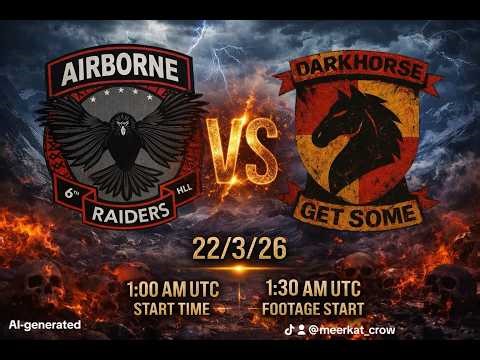 6th Airborne vs Darkhorse 22/3/26