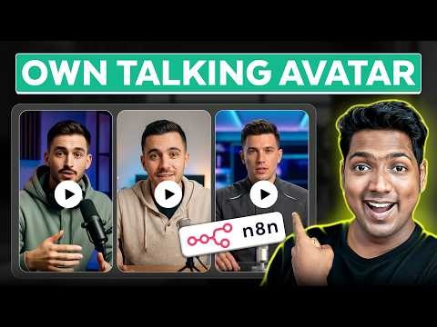 How to Create Your Own AI Talking Avatar Using N8N