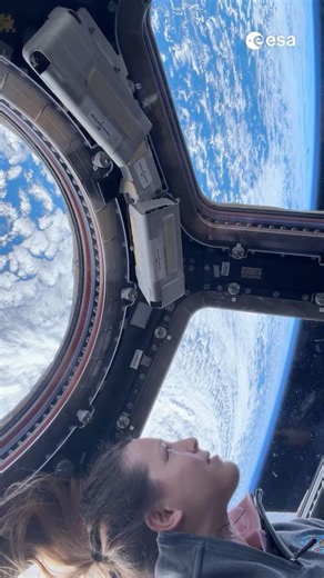One week left in space and mixed emotions are kicking in 🧑‍🚀🌍