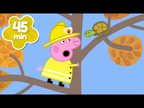 Peppa Rescues Tortoise in a TREE?! 🌳 Peppa Pig Full Episodes | 45 Minutes