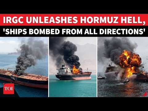 'Six US-Linked Vessels Hit': Iran Unleashes Fury In Hormuz Right After Trump's Stark Warning