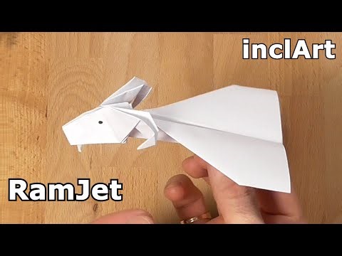 RamJet ORIGAMI TUTORIAL | HOW TO MAKE RamJet ORIGAMI STEP BY STEP FOLDING INCLART