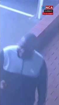 CCTV shows man trailing AKA from King Shaka Airport.