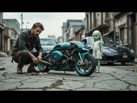 A Broke Mechanic Repairs an Alien Girl's Bike at No Cost—His Life Is About to Transform Forever