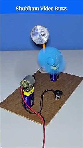 Science project for class 7th students working model ll made a double fan project