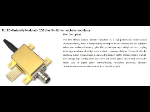 Acousto-optic modulator: Application in cold atom cabinets