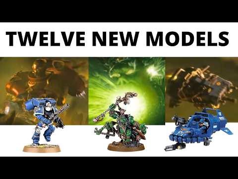 New Models Space Marines + Orks WILL GET in 11th Edition - TWELVE Units in the Cinematic and Box Art