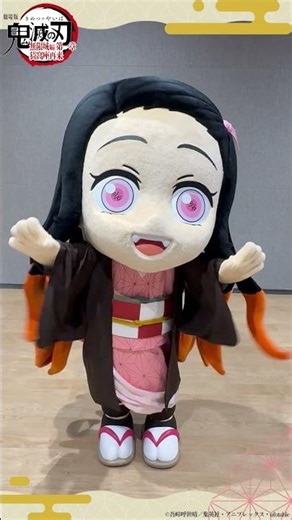 みに隊士たちとジェスチャーゲームで対戦！禰󠄀豆子が何をしているか分かるかな？｜「#鬼滅の刃」冬休み特別企画『鬼滅と冬休み』#竈門禰豆子 #アニメ #anime #shorts