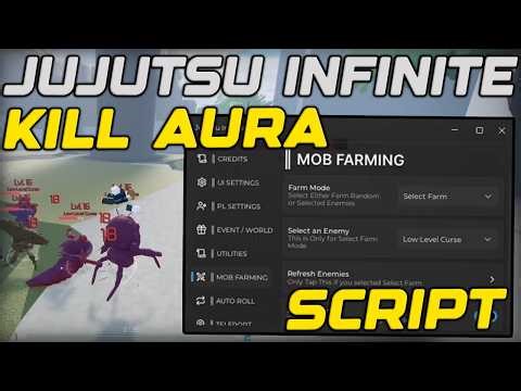 [🔨JUDGEMAN] Jujutsu Infinite Script Gui Auto Farm, Infinite Spins, Instant Kill - Roblox 2026