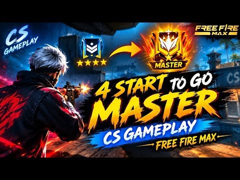 4 starts to go master 🪙| Full gameplay Free fire max| Can I ?