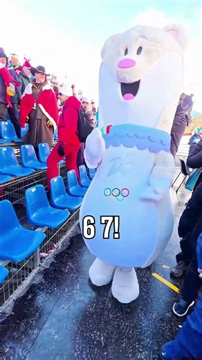 Tina’s 6-7 era has officially started. ✨#Olympics #MilanoCortina2026 #WinterOlympics