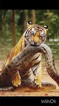 Never Mess With A Mother! Tiger Saves Cub From Deadly Python