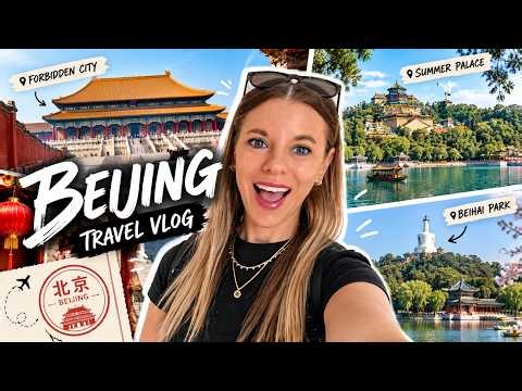 Exploring Beijing, China! | The Forbidden City, Summer Palace & Beihai Park