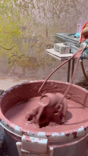 So Satisfying! Glazing a Cute Ceramic Cup ☕