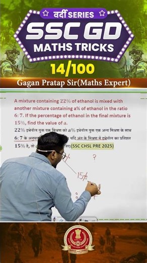 14) SSC GD 2026 Maths Tricks वर्दी Series 🔥 Gagan Pratap Sir #ssc #gd