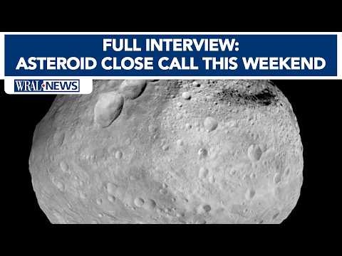 Full interview: NASA's Tony Rice on large asteroid passing earth this weekend