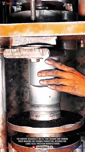 Innovation Thermos Production: Tube Bending, Metal Forming, Precision Flask Manufacturing #tech