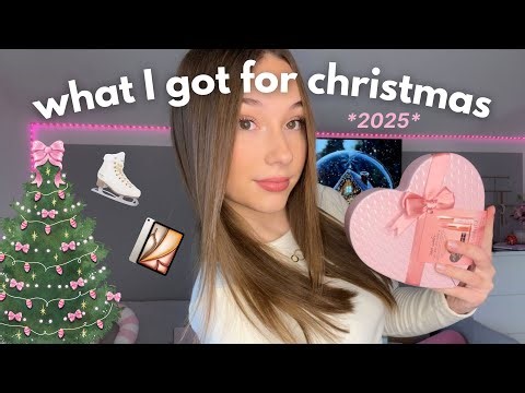 WHAT I GOT FOR CHRISTMAS 2025! 🎄🎁🎀