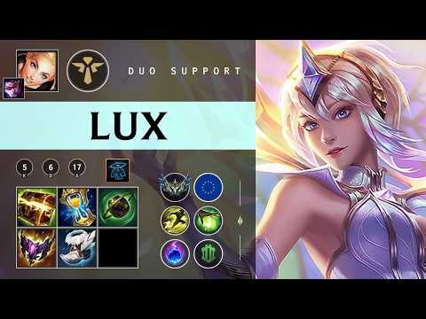 Lux Support vs Karma - EUW Challenger Patch 26.07
