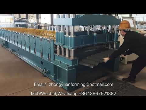 1008 Metal Steel Roof Tile Making Machines