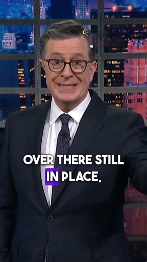 Stephen Colbert ROASTS Trump's "Fire Pum, Fire Poom" Iran Strategy! 🇺🇸🇮🇷 #Shorts #usa #news