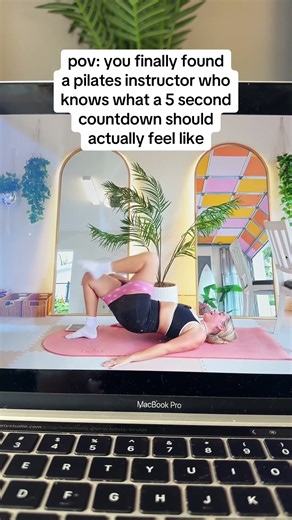 Try my fun, effective pilates workouts in my 28-day challenge 🔗 lN Bl0 💕🧘🏼‍♀️✨ #pilates