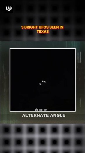 Shocking Footage: 3 Bright UFOs Caught On Camera in Texas! #shorts #lab360 #alien