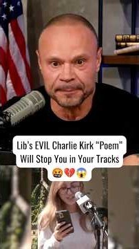 Lib's EVIL Charlie Kirk "Poem" Will Stop You in Your Tracks