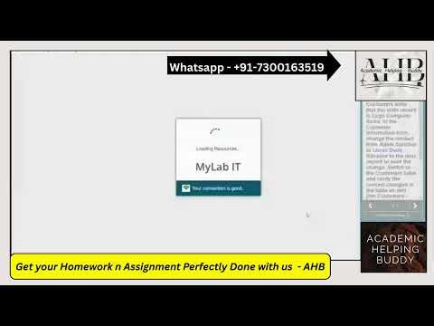 Access Chapter 4 Simulation Training | Pearson MyLab IT
