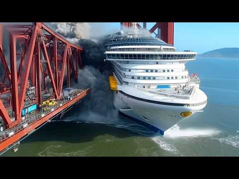 Biggest Ship Collisions and Mistakes Caught On Camera | Best Of Month #17