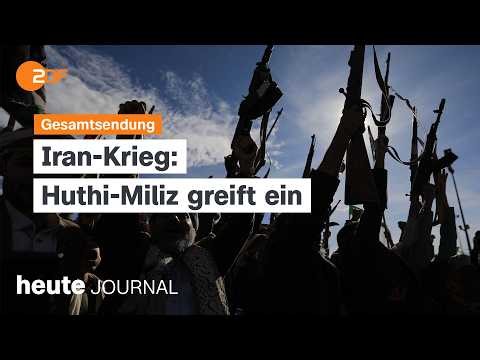 heute journal vom 28.03.26 Huthi-Miliz im Iran-Krieg, 4 Jahre Befreiung von Irpin, Skispringen