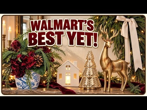 BRAND NEW WALMART CHRISTMAS 2026 IS SO GOOD 🎄 Holiday Décor Finds #walmartchristmas