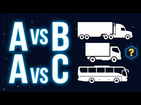 CDL Class A, B or C? Choose Right