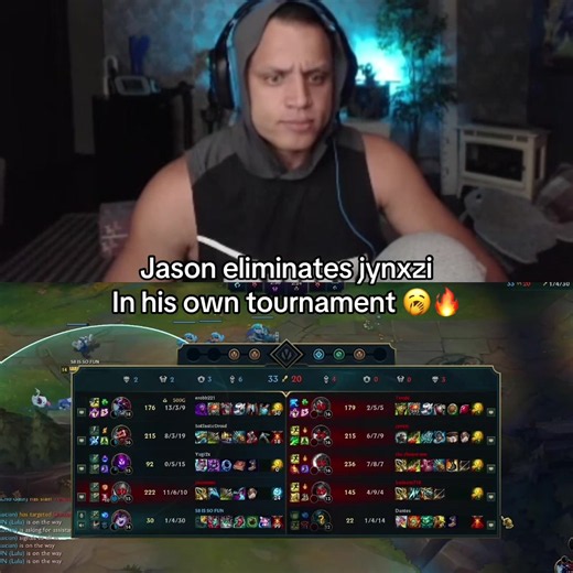 Jasontheween Eliminates Jynxzi in League of Legends Tournament 🥱🔥
