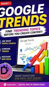 Google Trending Topics l Learn Google trends