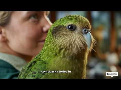 Meet the Kakapo: The Heaviest, Flightless, and Funniest Parrot