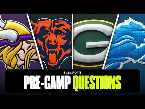Biggest questions before NFL training camp for NFC North teams 🤔