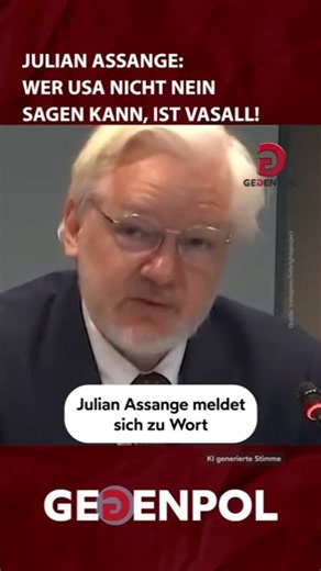 Julian Assange: Anyone who can't say no to the USA is a vassal! #assange #brazil #lula