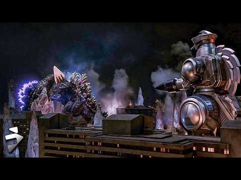 Godzilla and MOGUERA vs SpaceGodzilla – Ultimate City Fight | GODZILLA VS SPACEGODZILLA