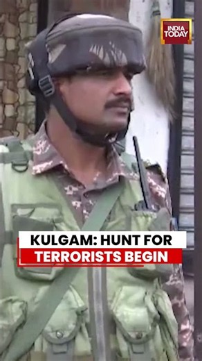 J&K: Security Forces Launch Massive Search Operation After Kulgam Terror Attack | #kashmir #army