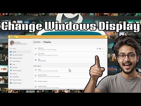 How To Change Display Settings In Windows 11 | Step-by-Step Guide (2025)