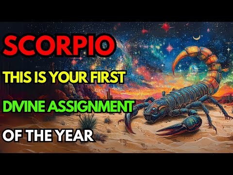 SCORPIO ♏ THE VERY FIRST TASK GOD ASSIGNED TO YOU THIS YEAR — DON’T IGNORE IT