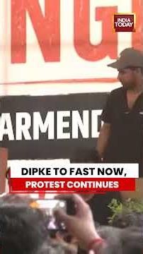 Cockroach Janta Protest: Dipke Begins Fast After Wangchuk Detention | Protest Continues In Delhi