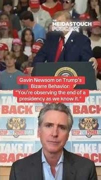 Gavin Newsom Says Trump's Time Is UP! #Newsom #Trump #LamontTyson