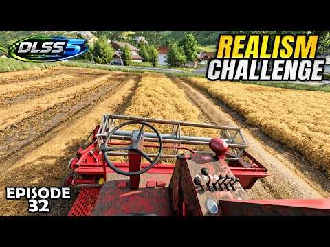CONVERTING ALL MY FIELDS TO GREEN - Realism Challenge Farming Simulator 25 | Episode 32