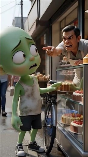 How an Alien Found Happiness Through Kindness 💛👽| AI Short Film