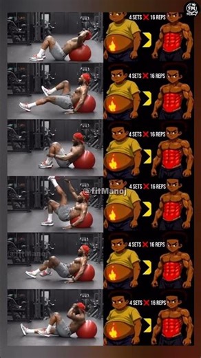 4 Sets Core Workout to Burn Belly Fat & Build Strong Abs 🔥💪#AbsWorkout #FatBurn #CoreTraining